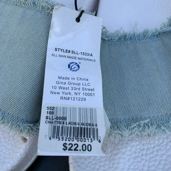 NWT Charities light denim white sole - Picture 7 of 7